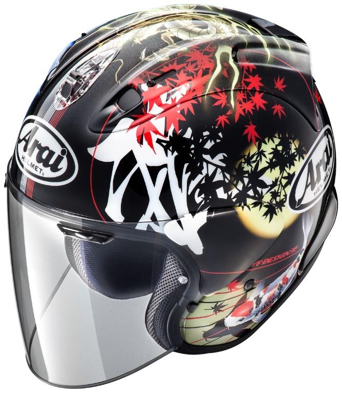 Arai half hot sale face helmet