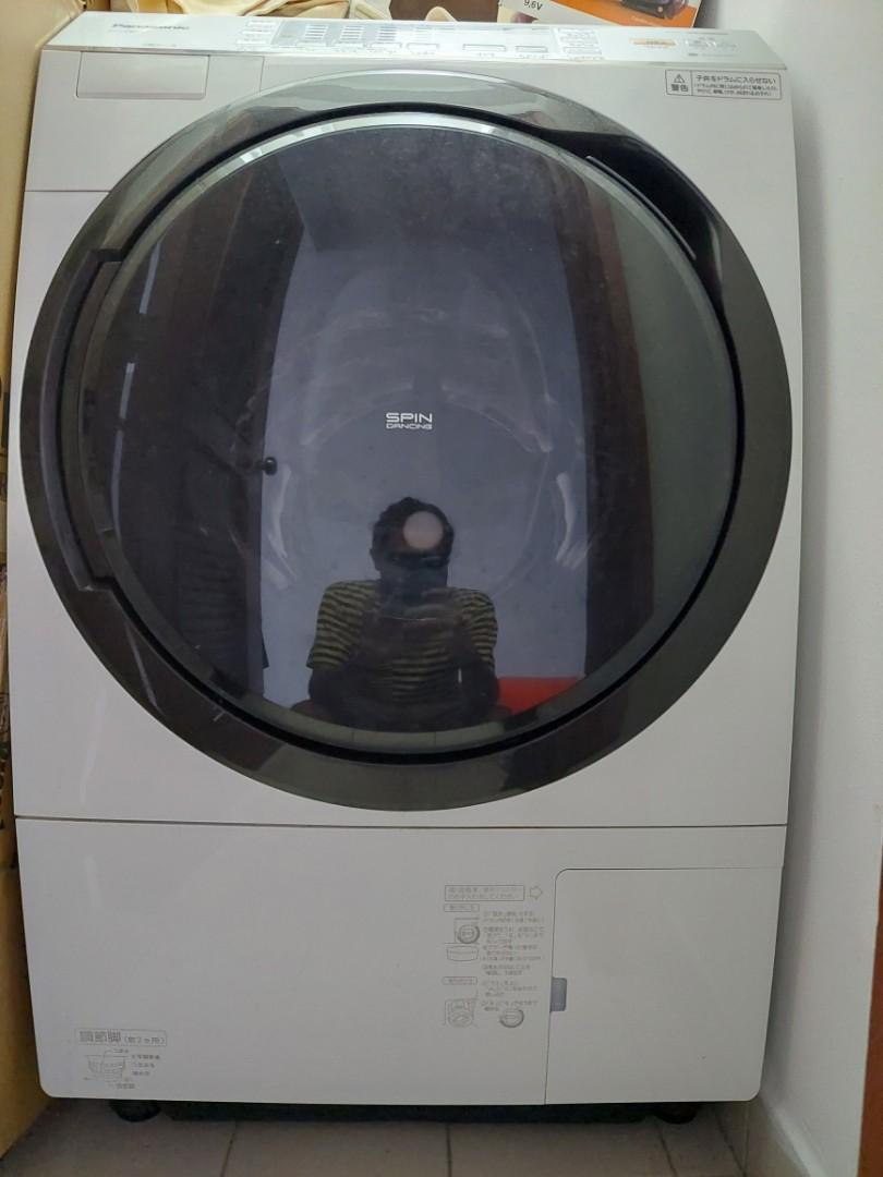 Panasonic Na Vx3800l 10kg Front Load Washing Machine And Dryer Tv Home Appliances Washing Machines And Dryers On Carousell