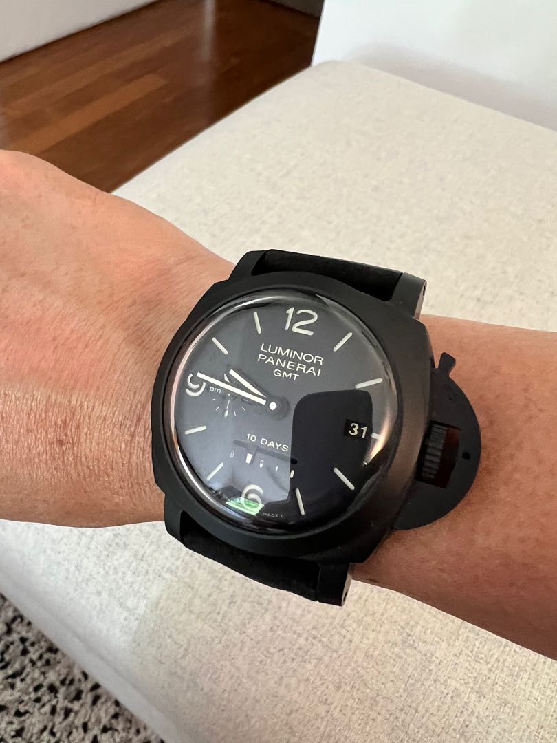 Panerai 10 day auto GMT ceramic PAM 335