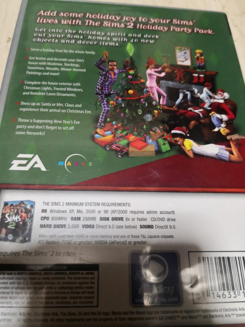 The Sims 2 : Festive Holiday Stuff - Extension PC, En Anglais, Boîte Complète, Bon état