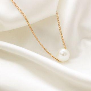 Pearl Necklace Simple