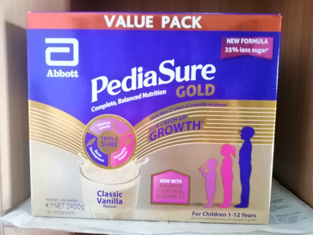 Pediasure Milk Powder Food Drinks Other Food Drinks On Carousell