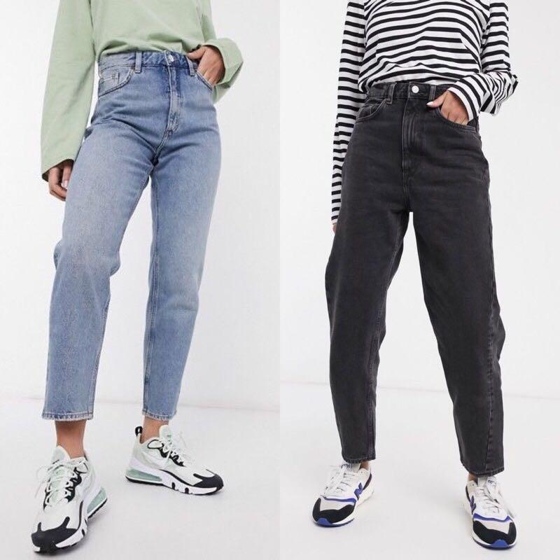 WEEKDAY mom jeans #PilihPromo, Fesyen 