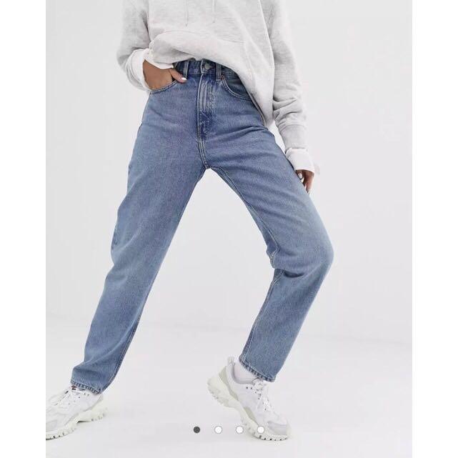 WEEKDAY mom jeans #PilihPromo, Fesyen 