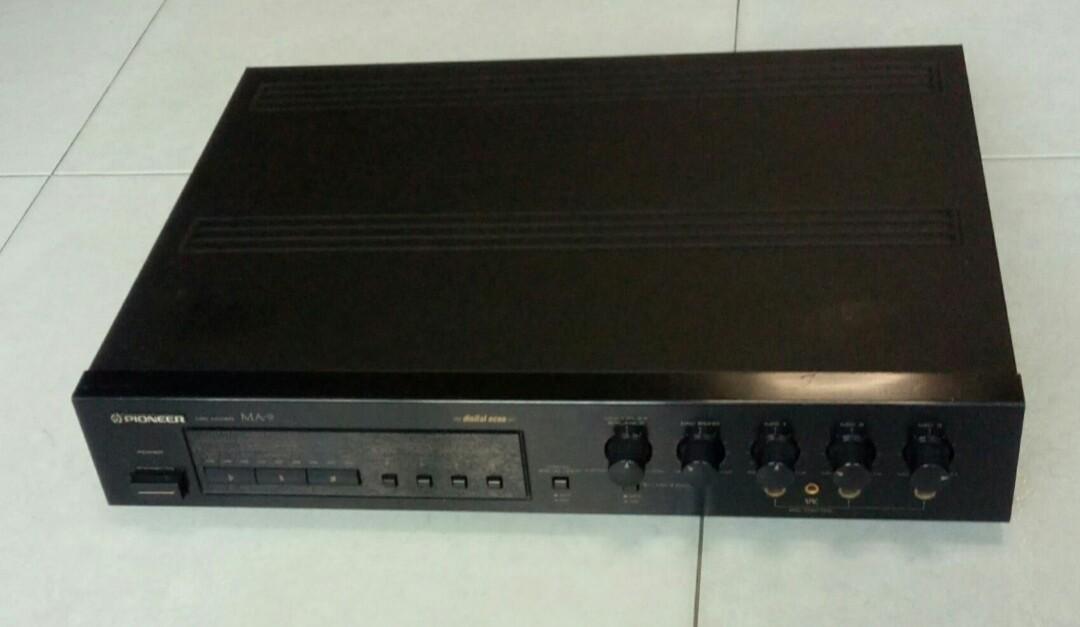 Pioneer MA9 Karaoke Mixer with Digital Echo & Key controller, Audio