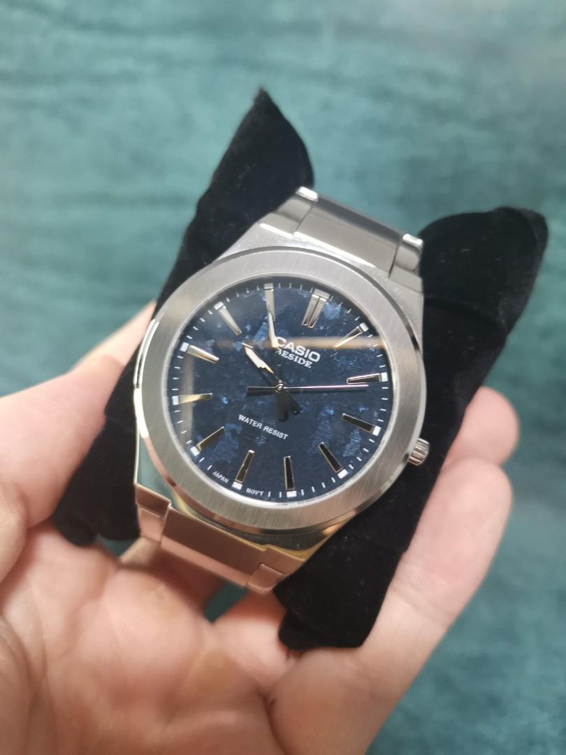 Casio new arrivals beside blue