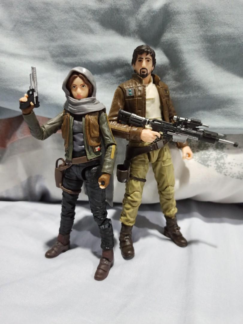 Rogue One Jyn Erso And Cassian Andor Star Wars The Black Series Hobbies Toys Toys Games On Carousell