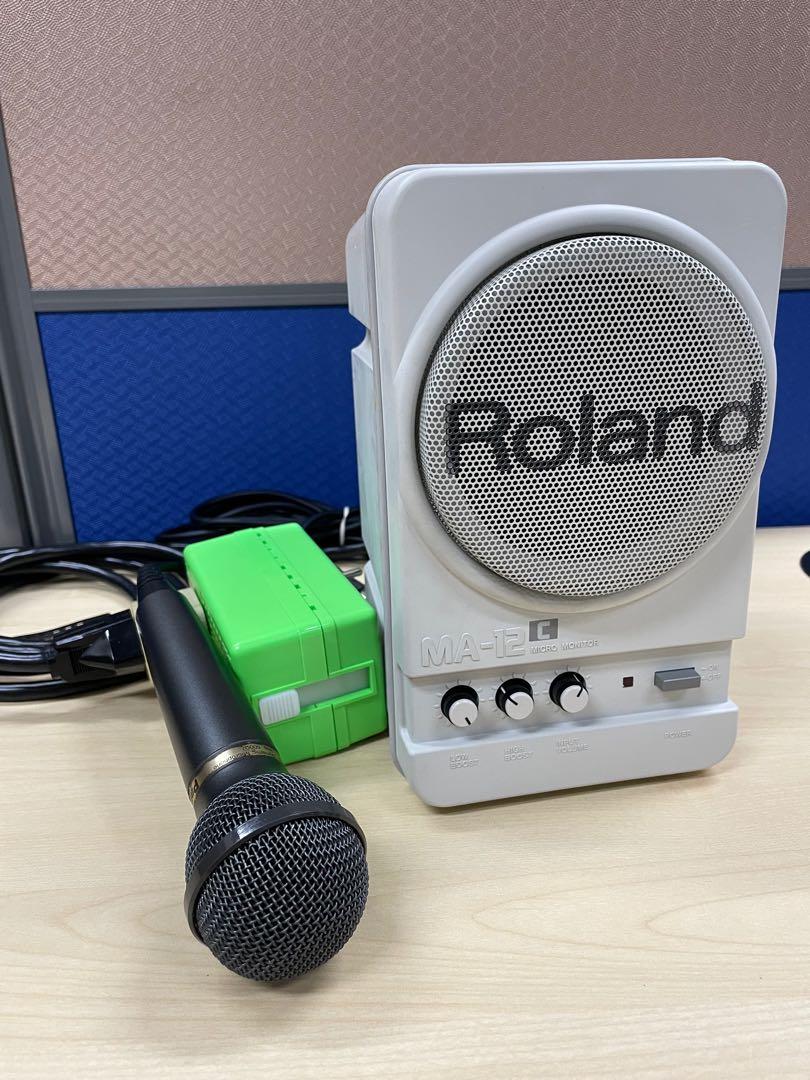 ROLAND MA12C Micro Monitor Amplifier Builtin Speaker, Audio, Other