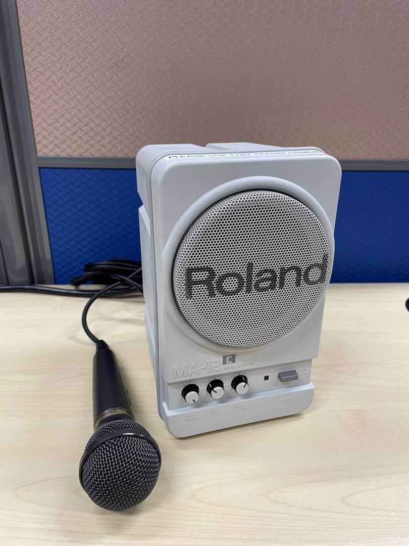 ROLAND MA12C Micro Monitor Amplifier Builtin Speaker, Audio, Other