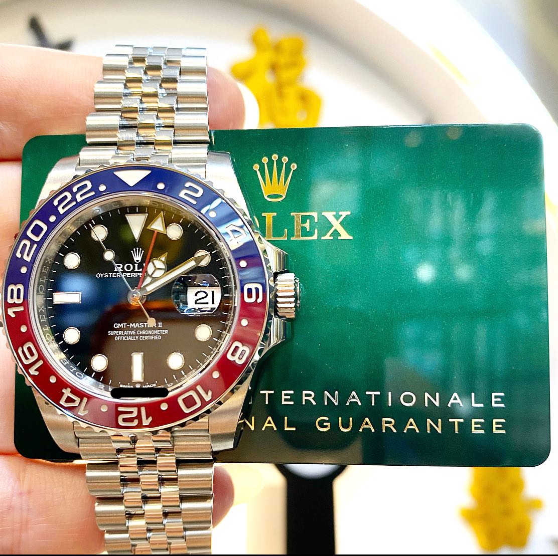 Rolex 126710blro pepsi jubilee, Luxury, Watches on Carousell