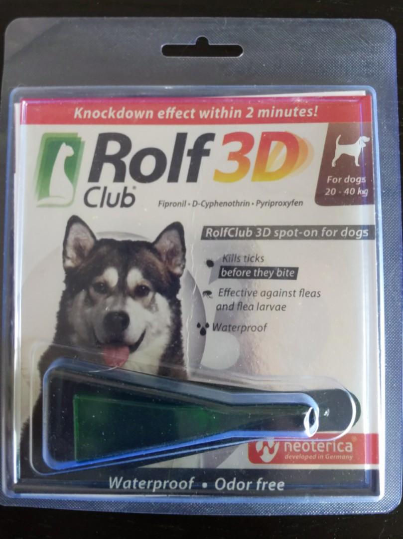 Rolf 3d flea collar store reviews