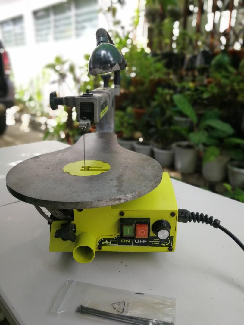 Ryobi scroll saw, Commercial & Industrial, Construction Tools & Equipment on Carousell