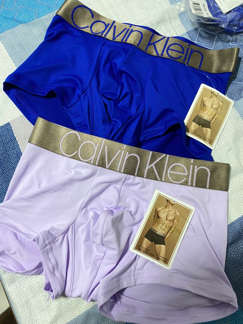 S) Calvin Klein ICON Micro Low Rise Trunk Underwear, Men's Fashion,  Bottoms, New Underwear on Carousell
