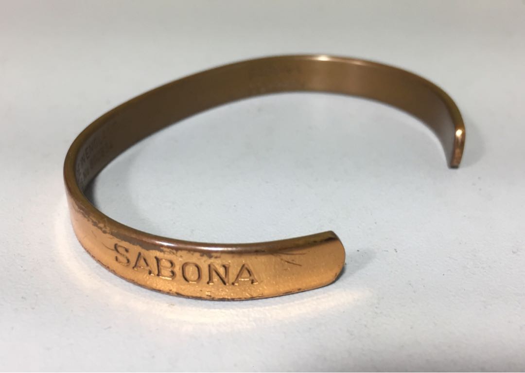 Stainless Copper Link Bracelet  SABONA