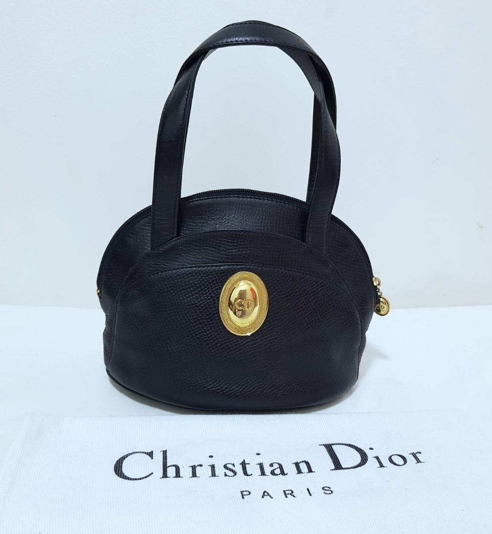 SALE Authentic Christian Dior Vintage Mini Tote