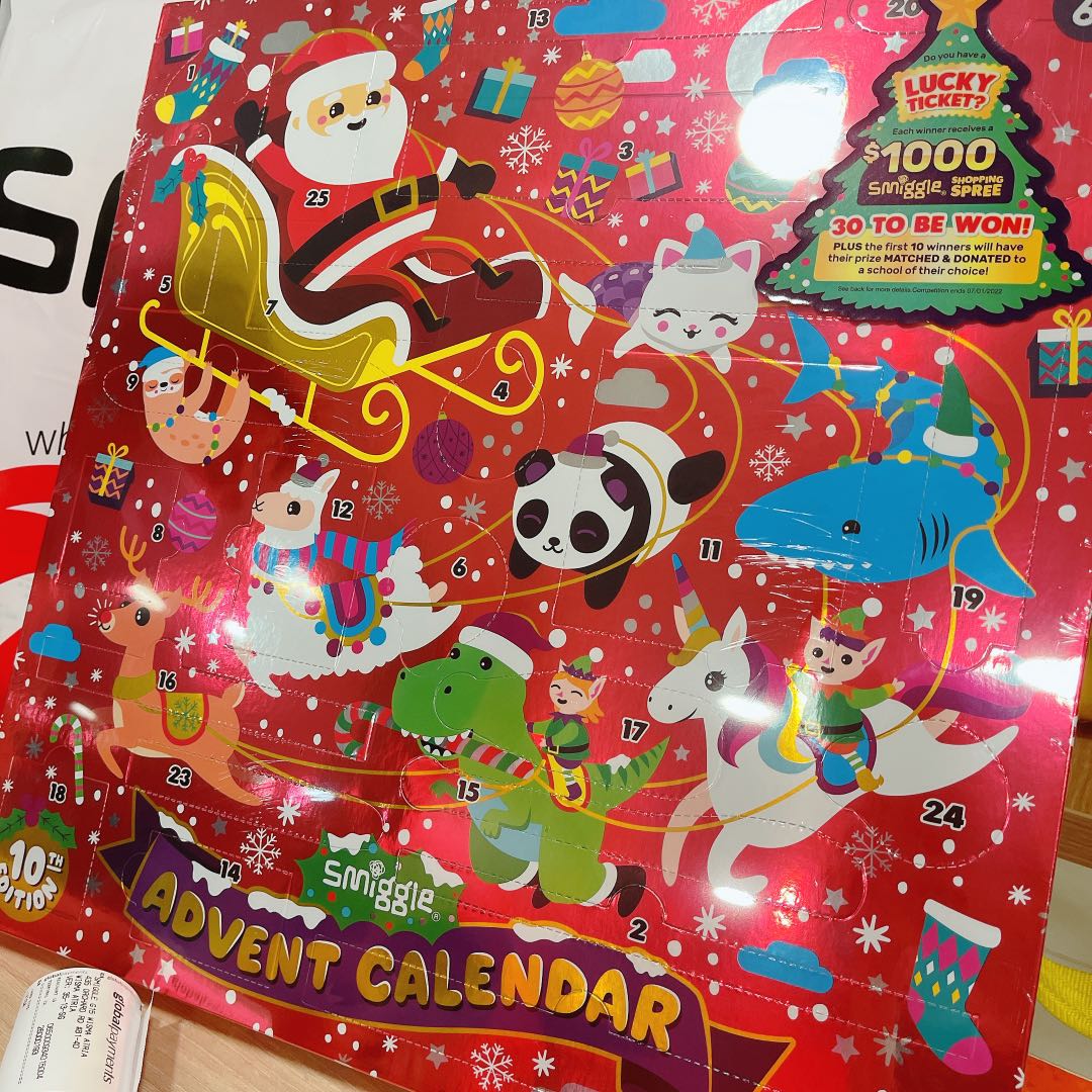 Smiggle Advent calendar 2021, Hobbies & Toys, Stationery & Craft