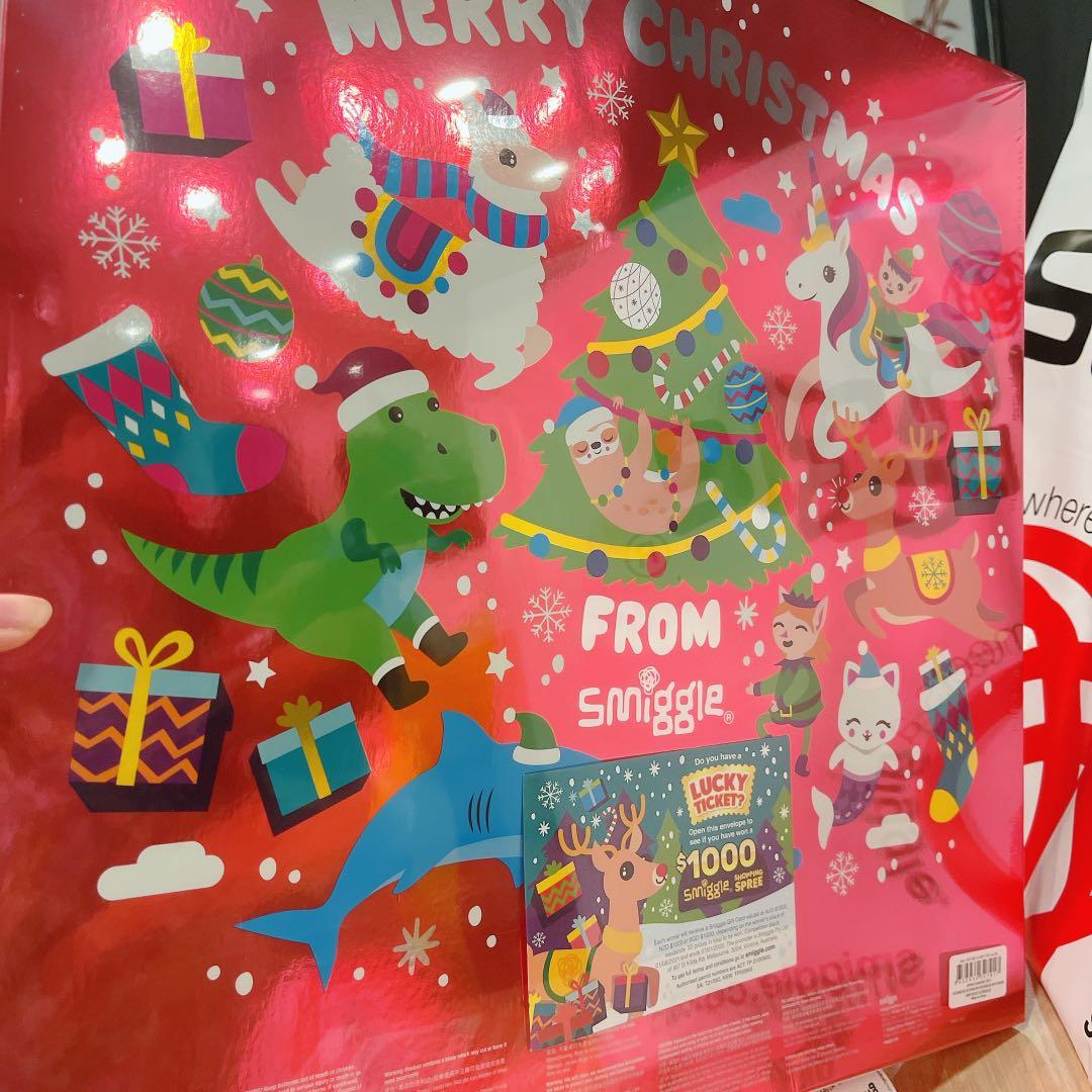 Smiggle Advent calendar 2021, Hobbies & Toys, Stationery & Craft