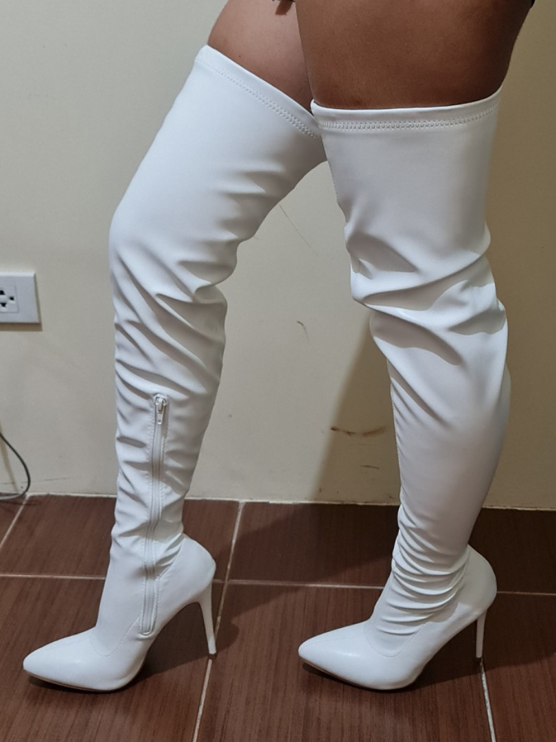 Shein knee deals high boots