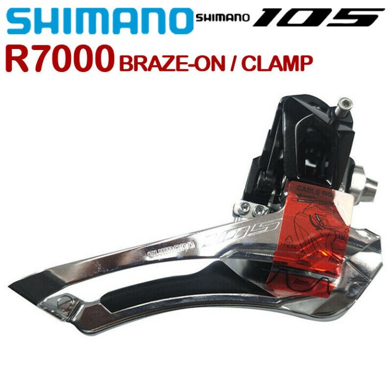 Shimano 105 Front Derailleur FD-R7000 (Brazed-On Mount) 2x11-Speed ...