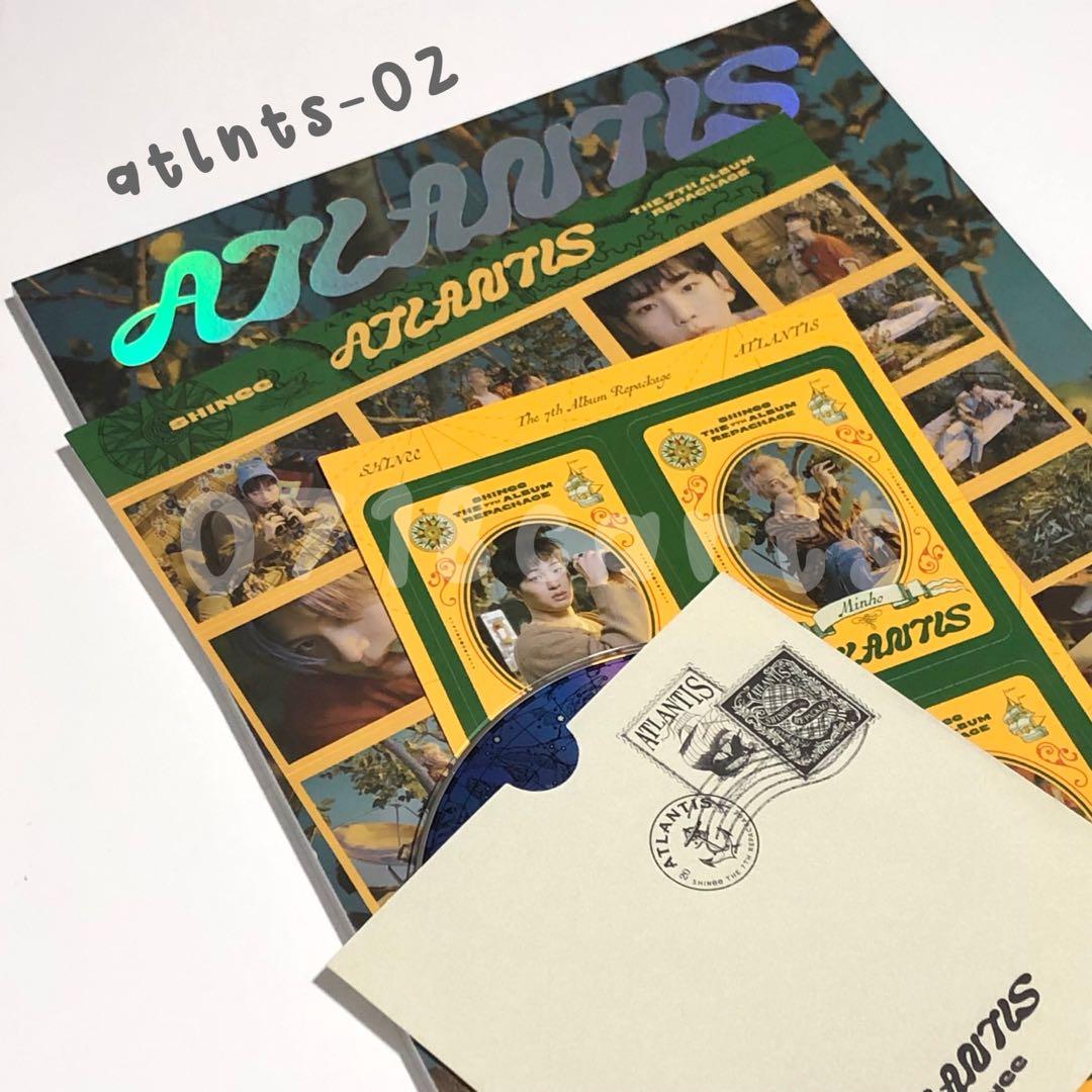 shinee unsealed atlantis album (Category: CDs & DVDs) located in Manila. Submitted by soony00ngs (Listing ID 1122595445, Image 2). Description: wts lfb ph set 1: pb+ cd - 230 (200 payo) set 2: pb + cd + sticker + voyage cards - 330 (300 payo) 🏷 shinee album adventure taemin minho onew key atlantis unsealed.
