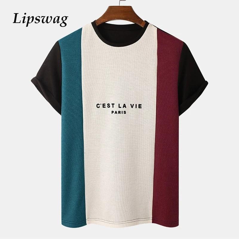 Mens casual top pullover shirts