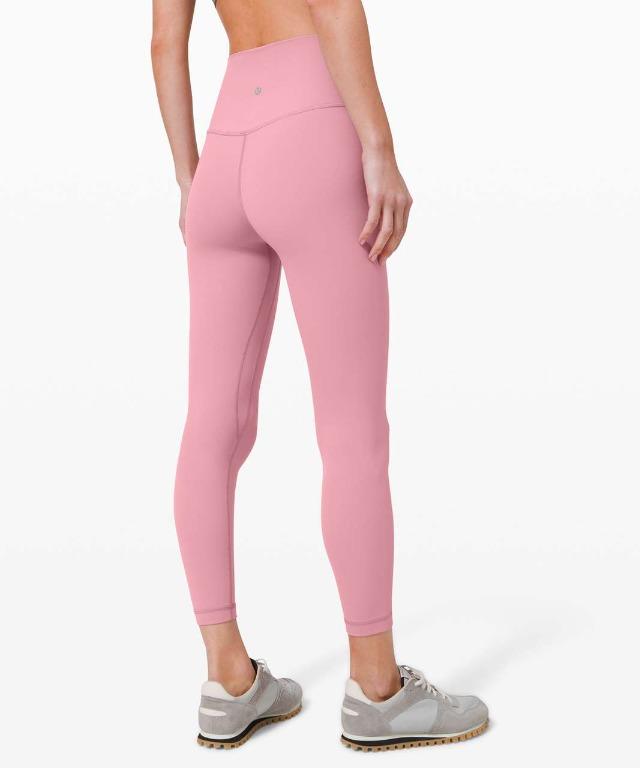 Size 2) Lululemon Align Pants 25 in Pink Taupe, Women's Fashion