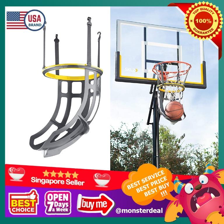 Sklz Kick Out Basketball Return Attachment Black Basket Ball Sports Equipment Sports Games Racket Ball Sports On Carousell