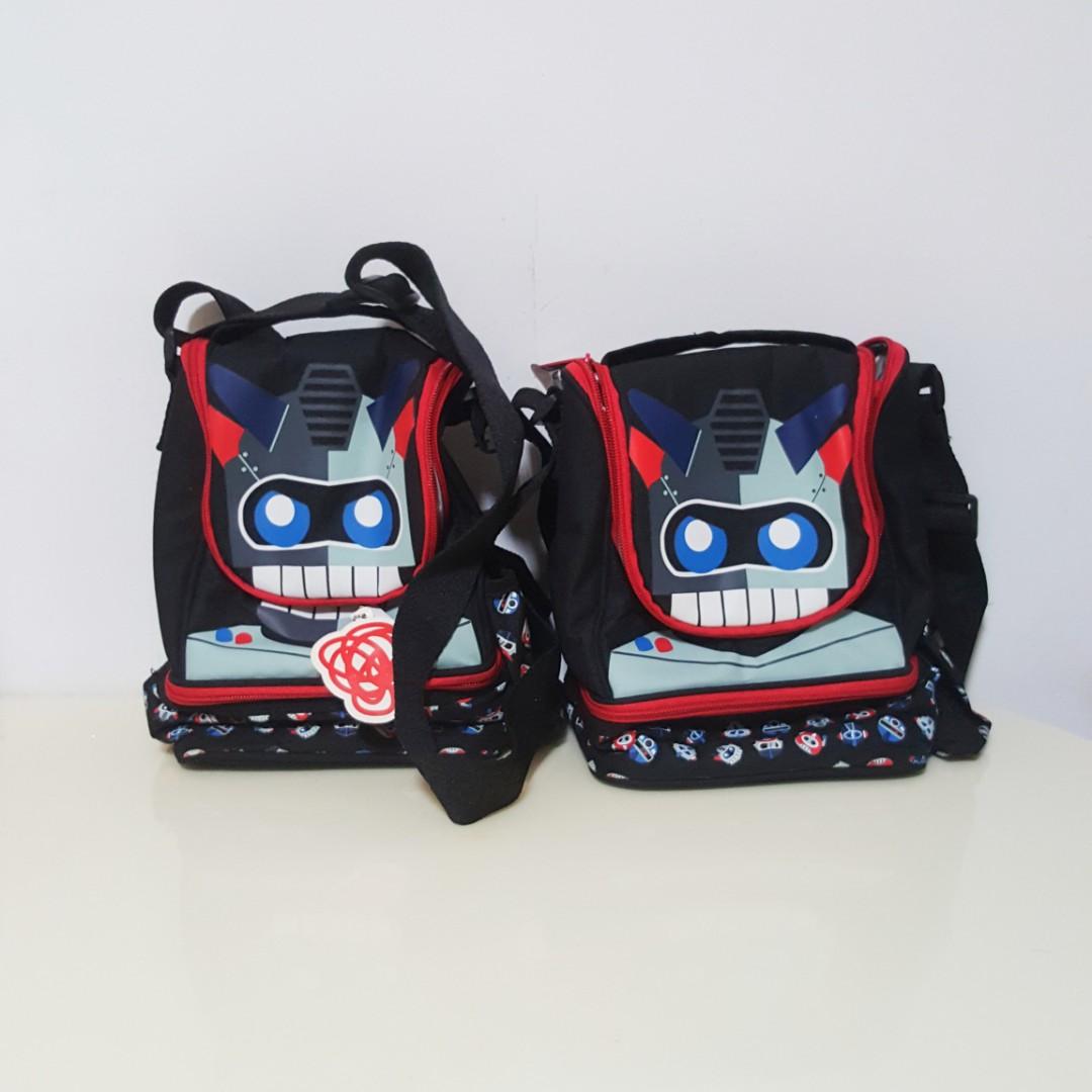 smiggle robot backpack