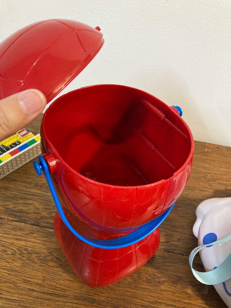 Spiderman Popcorn Bucket, Hobbies & Toys, Memorabilia & Collectibles, Vintage Collectibles on