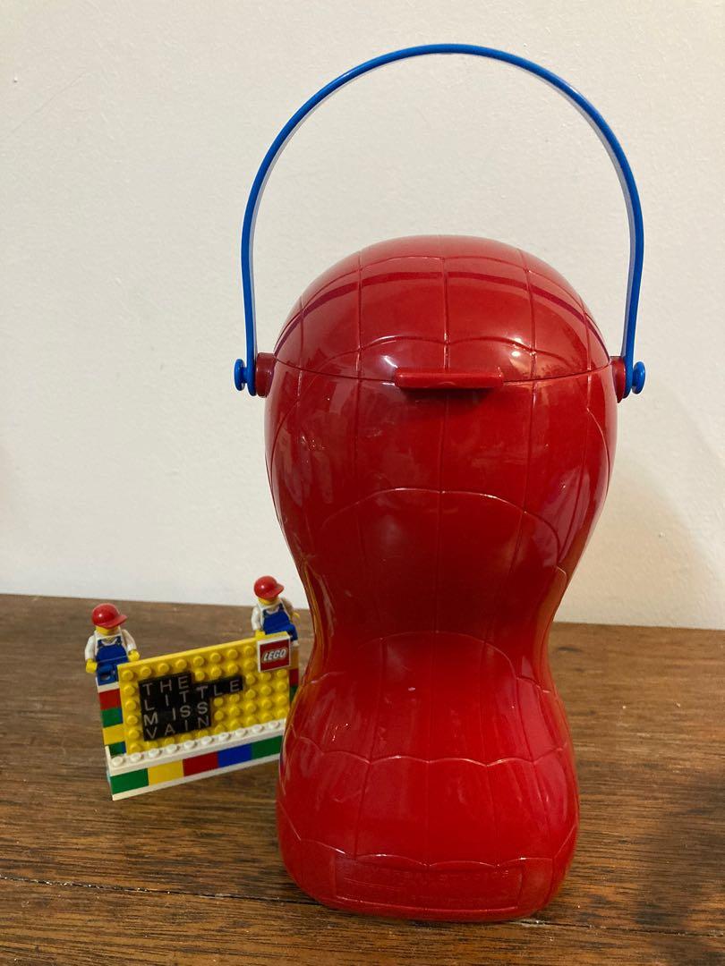 Spiderman Popcorn Bucket, Hobbies & Toys, Memorabilia & Collectibles, Vintage Collectibles on