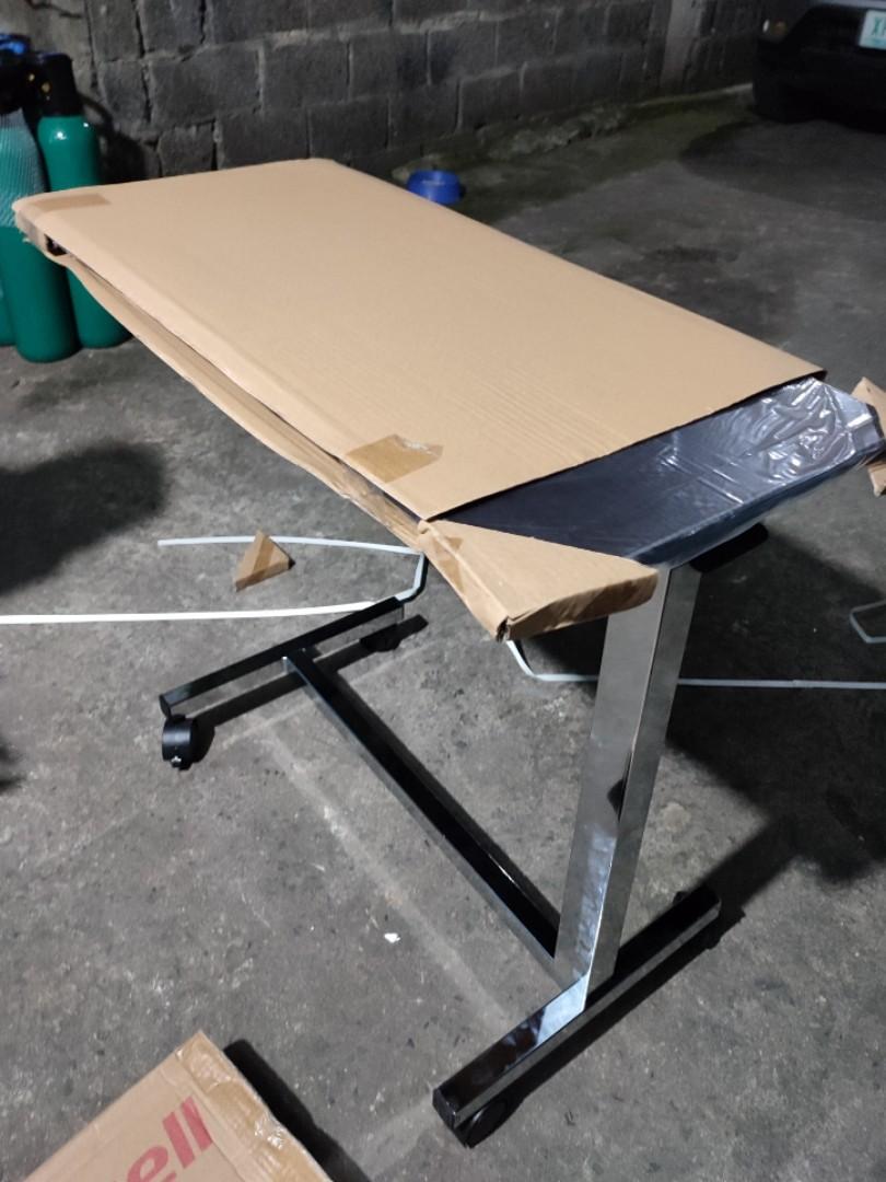 Stainless Overbed Table (Category: Medical Supplies & Tools) located in Quezon City. Submitted by pjfalogme21 (Listing ID 1122707144, Image 1). Description: High quality overbed table. (Yuwell brand) Same day delivery within Metro Manila area. Dm for more details..
