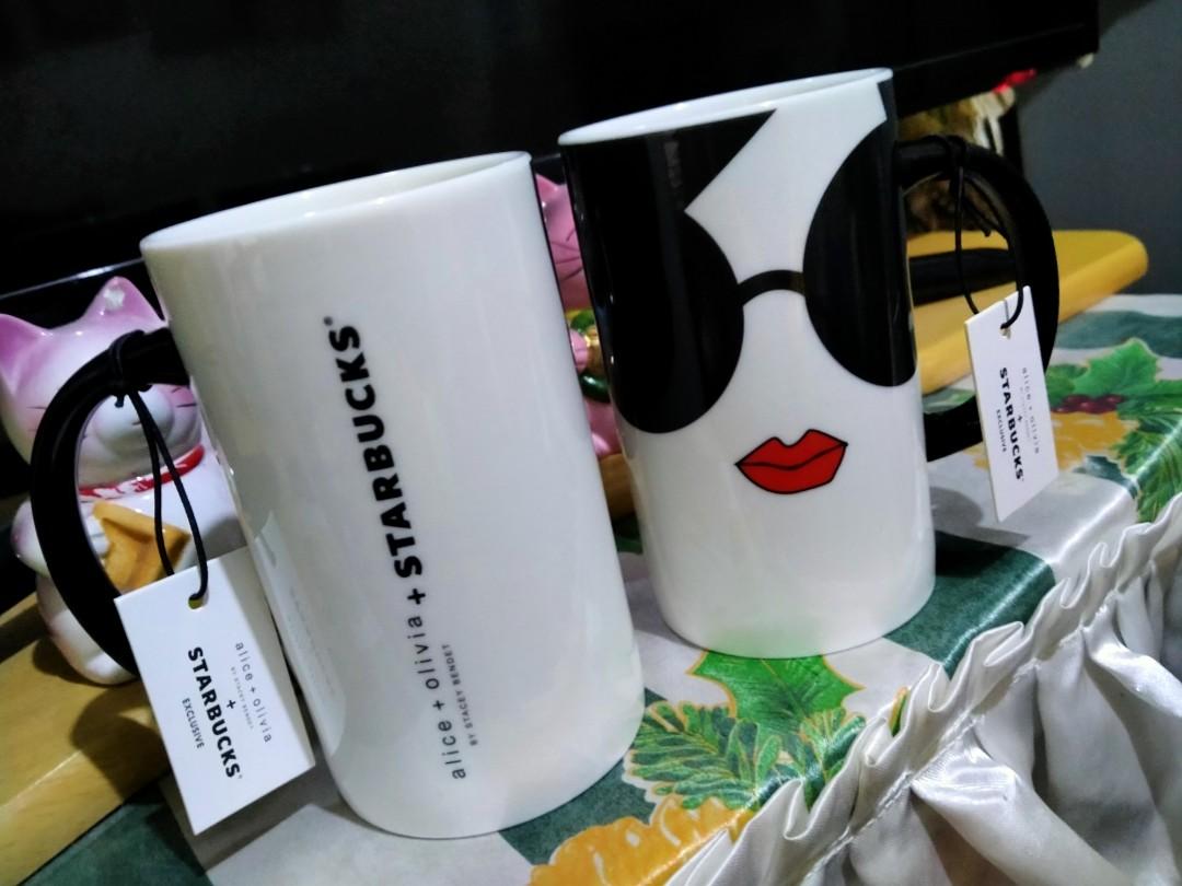 Starbucks x Alice & Olivia Mugs, Tickets & Vouchers, Store Credits on