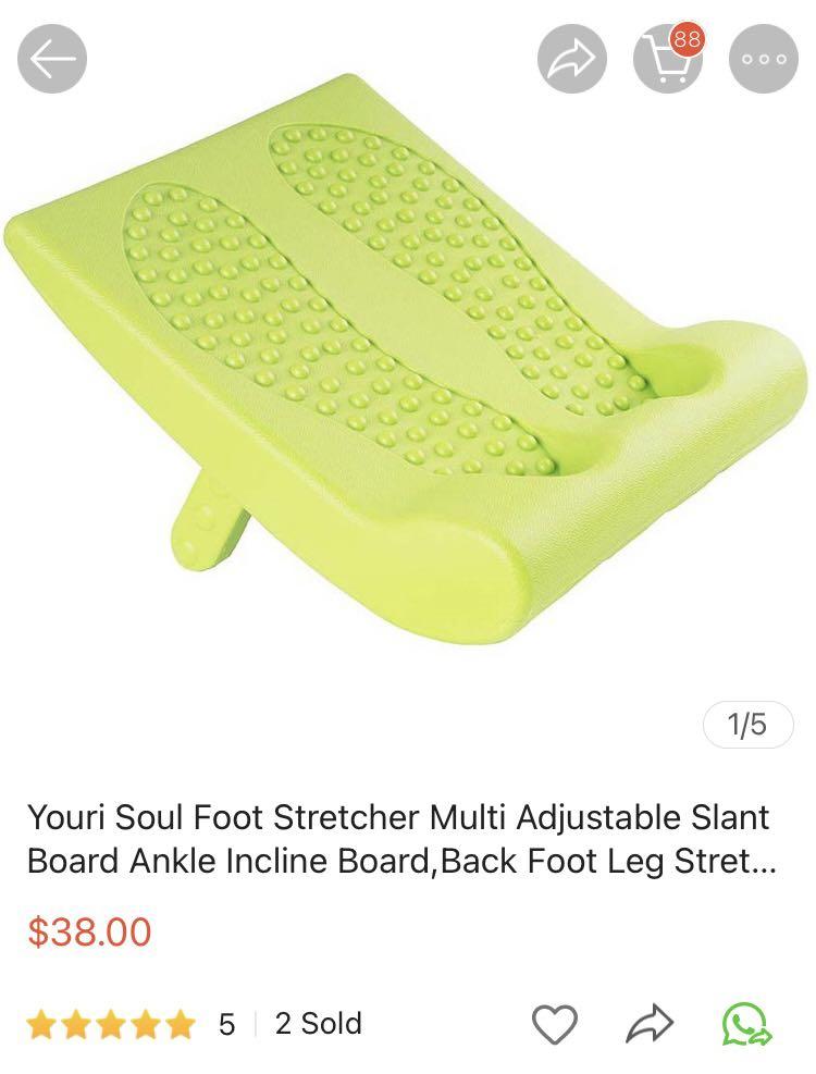 Stretch Board/ Decline Slant Board, Sports Equipment, Exercise