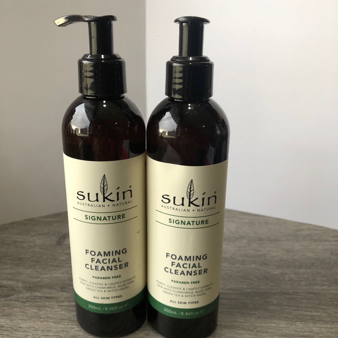 Sukin Signature Foaming Facial Cleanser Australia, Beauty &amp; Personal Care,  Face, Face Care on Carousell