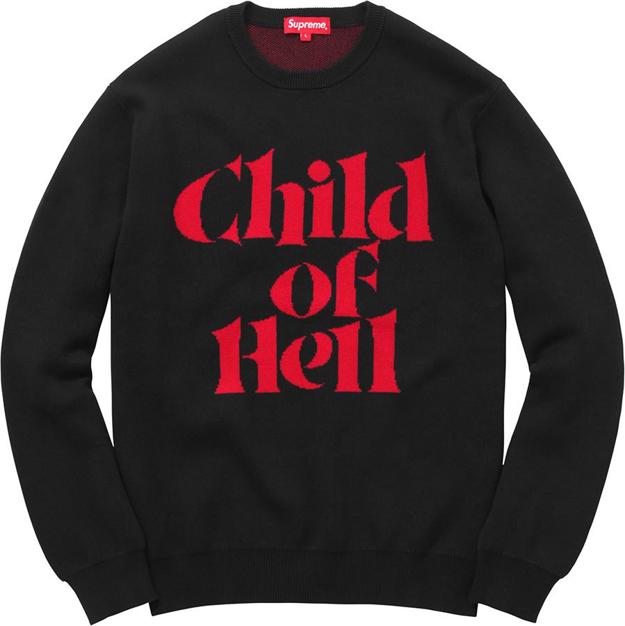 Supreme child of hell sweater Tayou na - ニット/セーター 