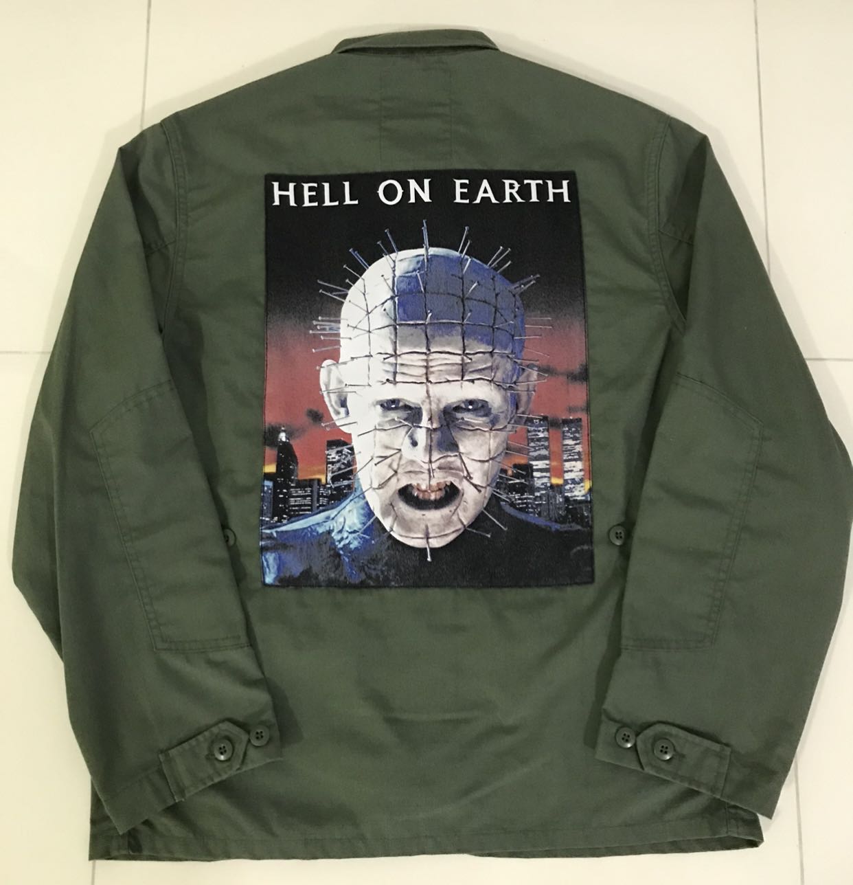 Supreme Hellraiser BDU shirt, Men's Fashion, Coats, Jackets and