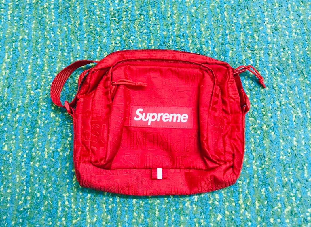 Supreme shoulder bag red ss19 store