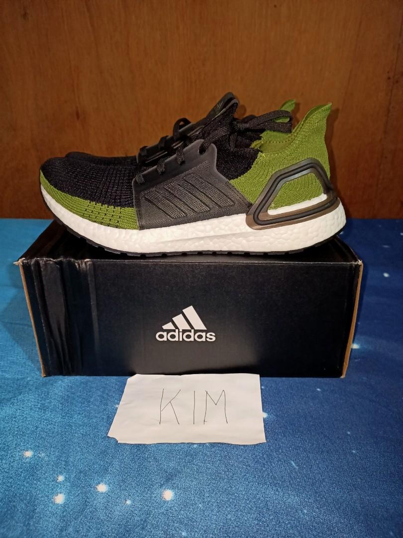 Ultraboost 19 Black Olive Green Men s Fashion Footwear Sneakers