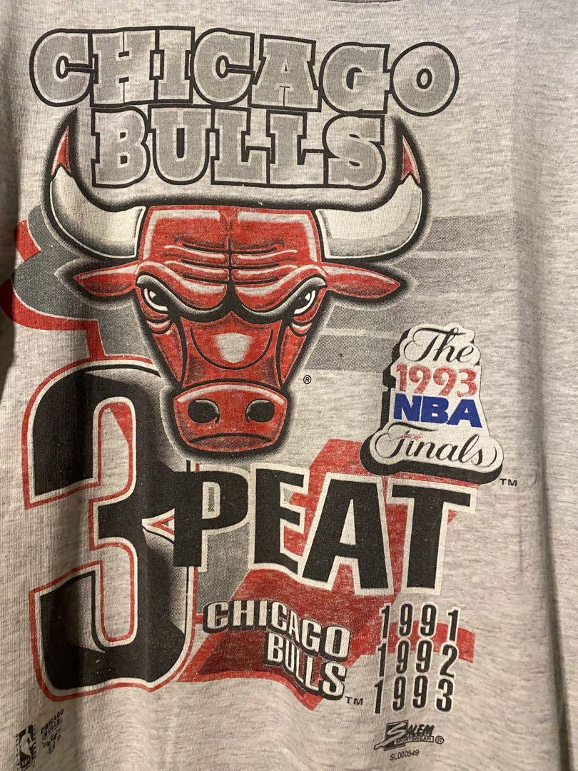 Vtg RARE 1991 Salem Michael Jordan Chicago Bulls Graphic Tshirt Mens Sz S  Y2K