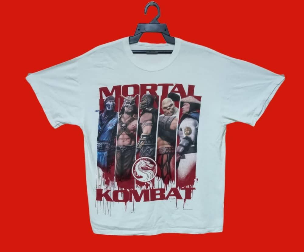 Mortal kombat sale shirt vintage