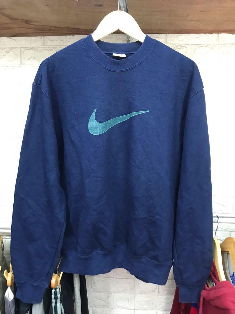 90's vintage nike crewneck