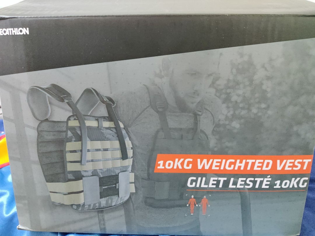 Gilet Ponderato Everlast 10 Libbre - Attrezzo Fitness Per Allenamento Con Pesi