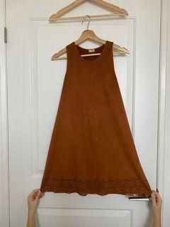 Women’s Suede Dress (Garage) Size M 10/10 Condition