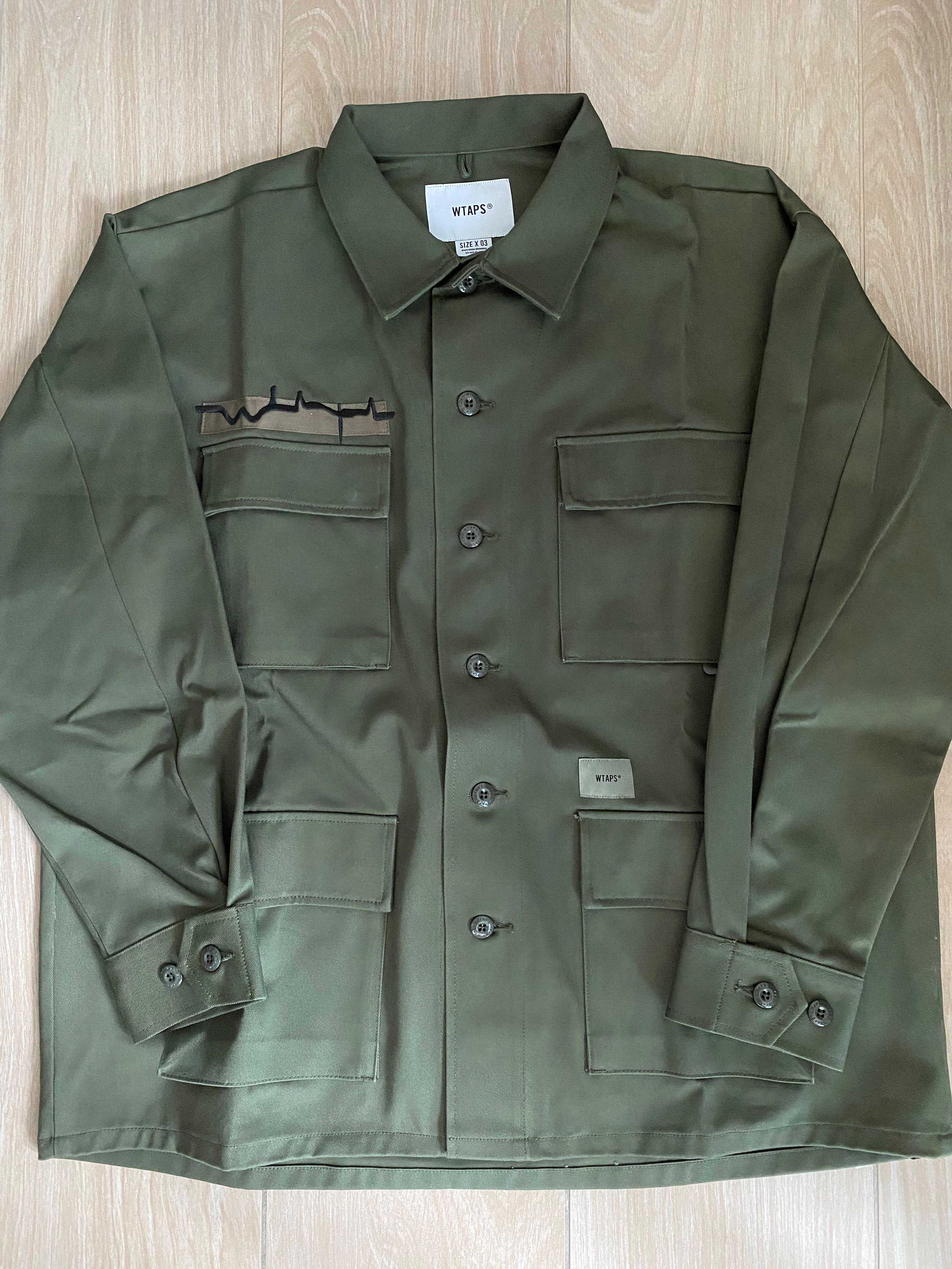 WTAPS JUNGLE 01 Shirt / Jacket, 男裝, 外套及戶外衣服- Carousell