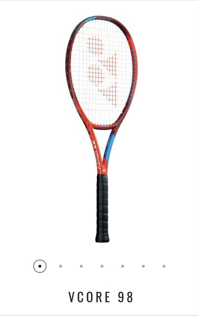 Yonex Vcore 98 Brand New G2 Only Sports Equipment Sports Games Racket Ball Sports On Carousell