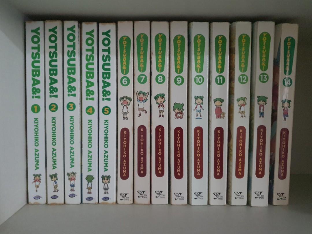 Yotsuba To & volumes 1-14 English Manga Graphic Novels Set NEW anime cute 