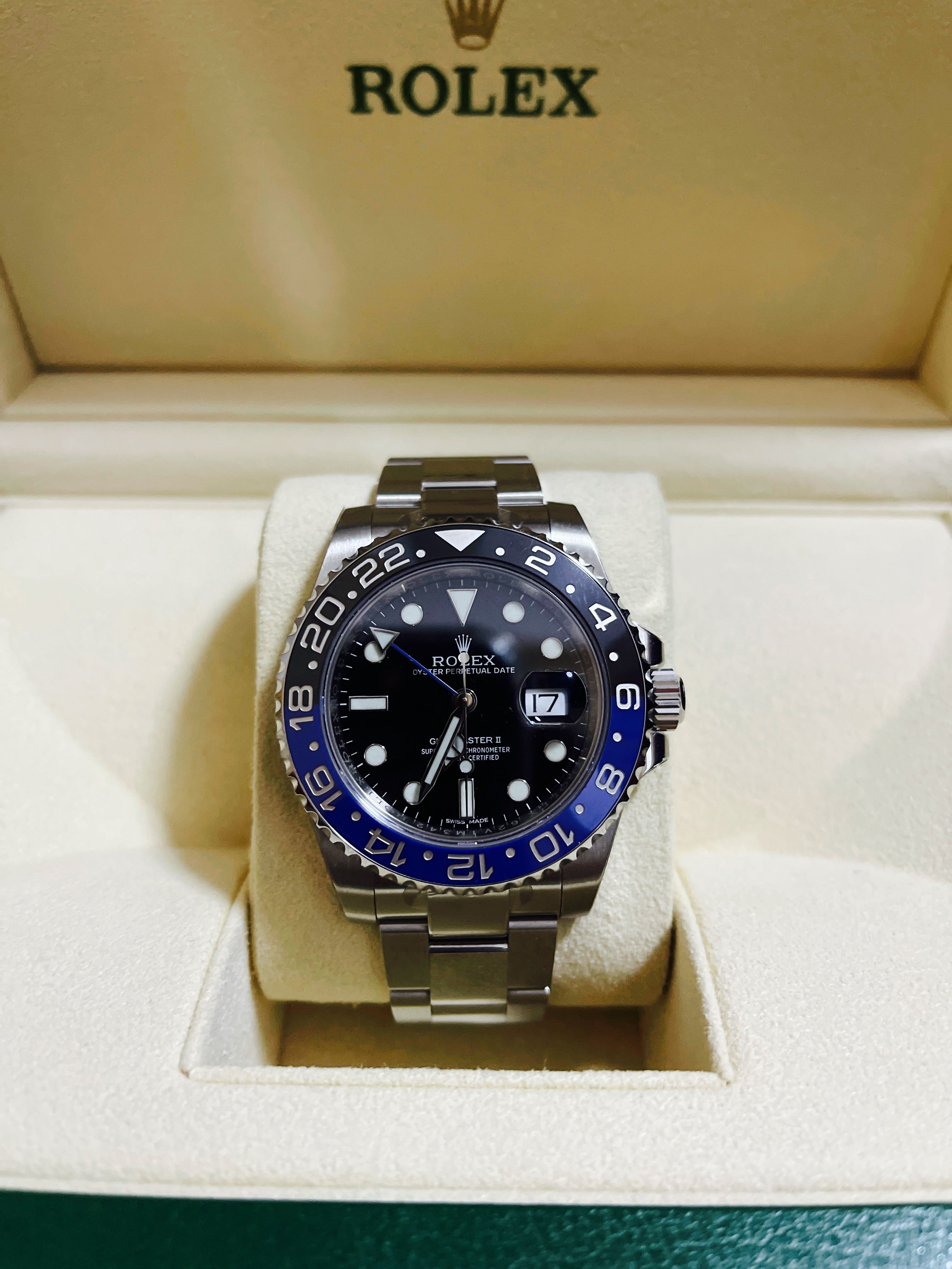 2015 Rolex GMT Master II Batman, Luxury, Watches on Carousell