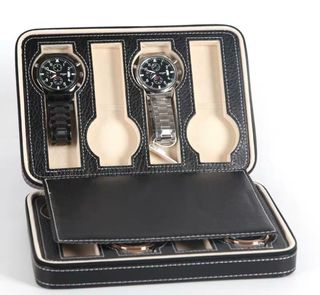 深水步有門市多款 手錶收納盒 錶盒 手錶盒 錶合 多款格數 收納 全新 8 WATCH BAG 2個色 656432164231048684546110