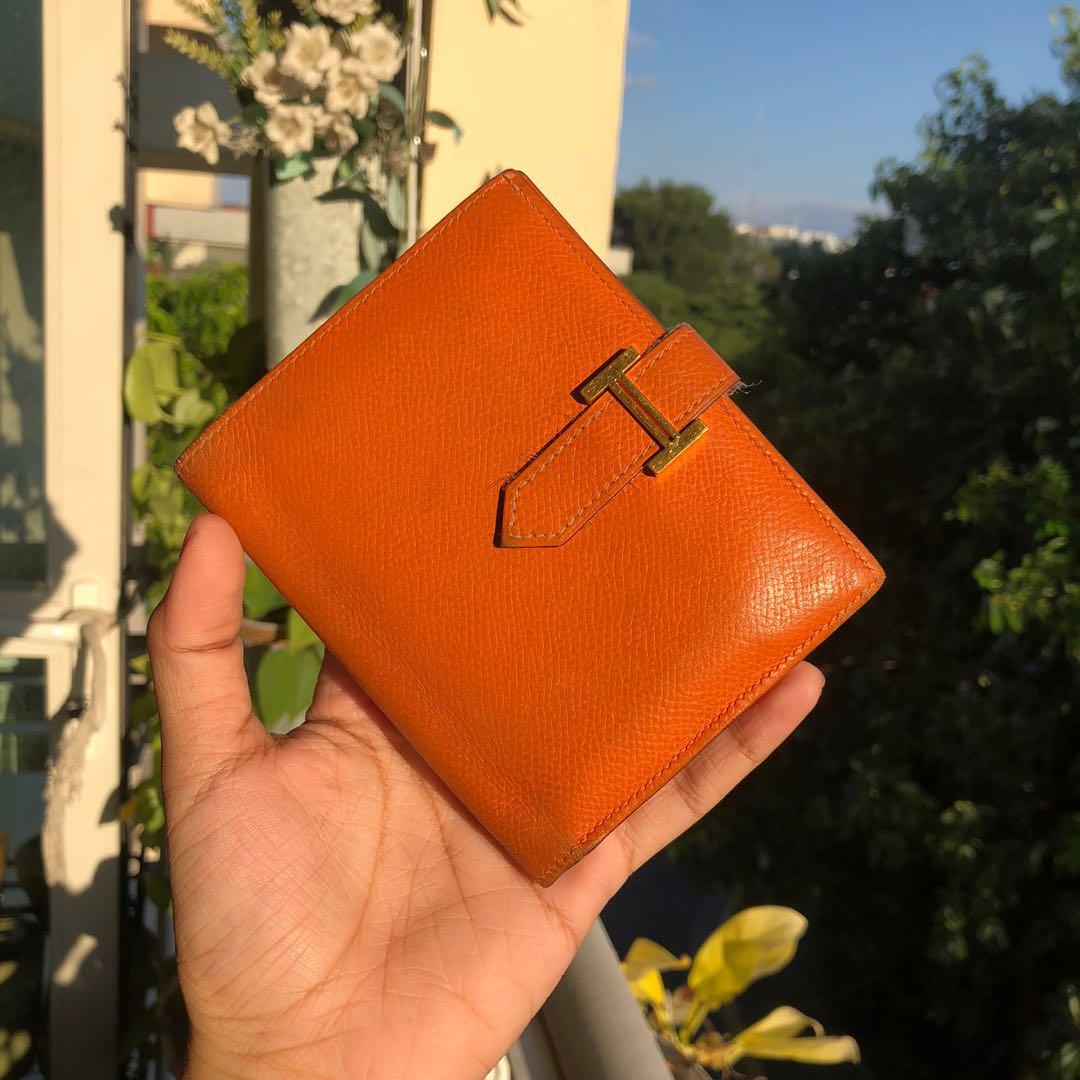 💯 Authentic Hermes wallet, Luxury, Bags & Wallets on Carousell