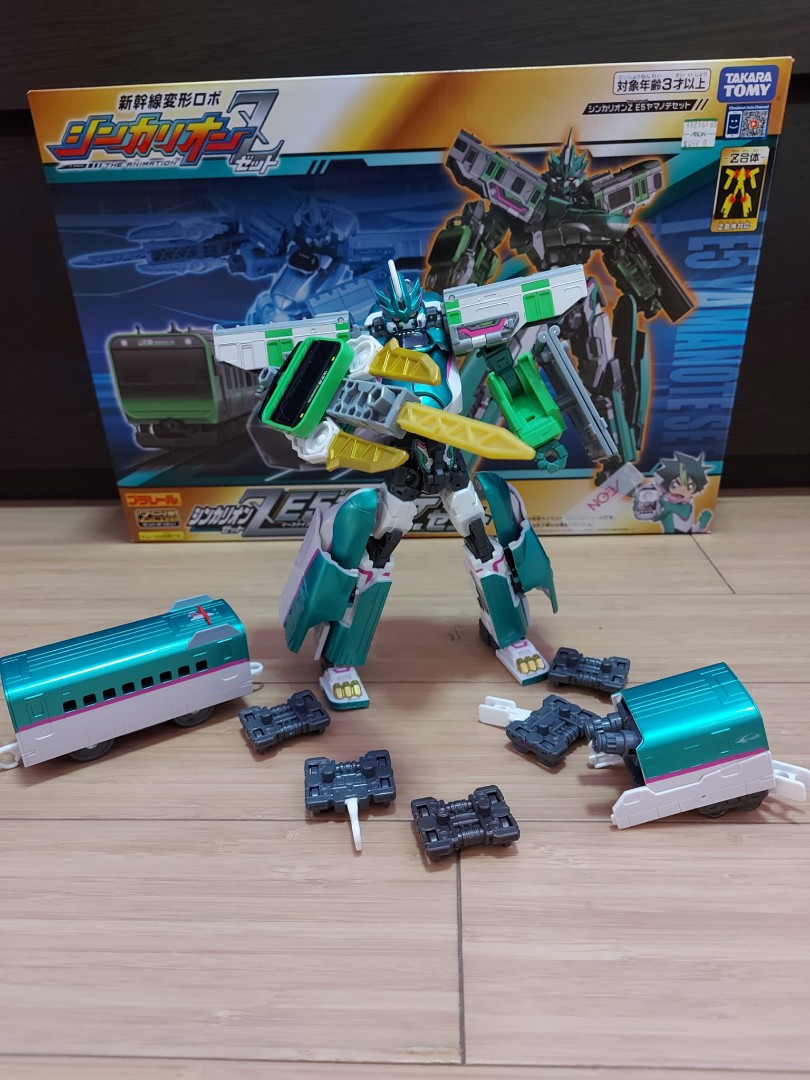 最新款新幹線戰士z合體變形e5隼號山手號shinkalion Z E5 系列yamanote 興趣及遊戲 玩具 遊戲類 Carousell